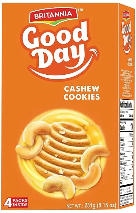 [BRITANIA GoodDay Cashew 231 gm] BRITANIA GoodDay Cashew 231 gm
