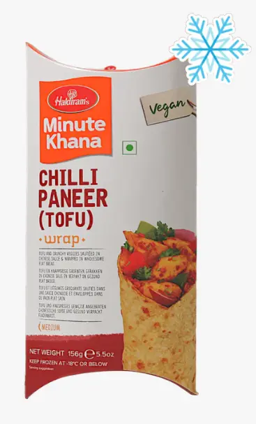 Haldiram Frozen Wrap Chilli Tofu 156 gm
