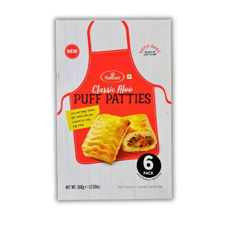 HALDIRAM Frozen Classic Aloo Patties (Vegan) 360 gm