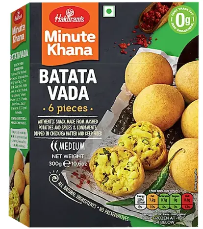 HALDIRAM Frozen Batata Wada 300 gm