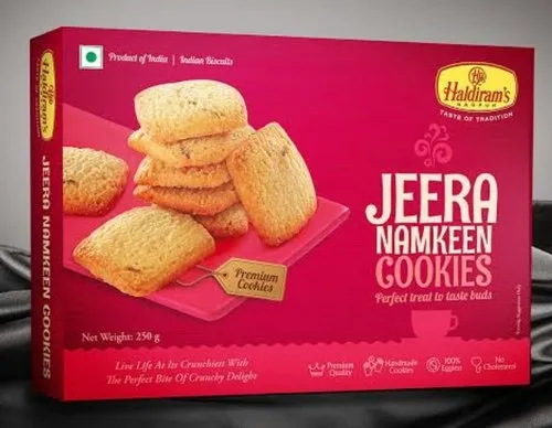 [HALDIRAM Jeera Namkeen Biscuits 250 gm] HALDIRAM Jeera Namkeen Biscuits 250 gm