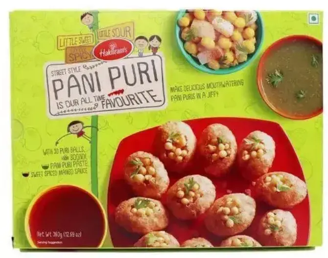 HALDIRAM Panipuri Gol Gappa 360 gm