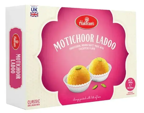 [HALDIRAM Motichoor Ladoo 300 gm] HALDIRAM Motichoor Ladoo 300 gm