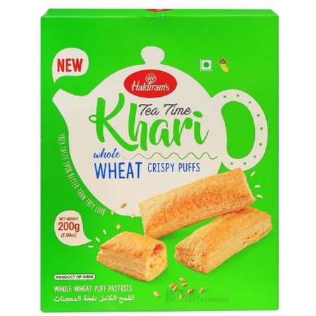 [HALDIRAM Khari Puff Multigrain 200 gm] HALDIRAM Khari Puff Multigrain 200 gm