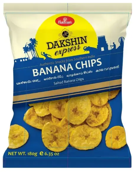 [HALDIRAM Dakshin Banana Chips 180 gm] HALDIRAM Dakshin Banana Chips 180 gm
