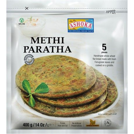 Ashoka Frozen Methi Paratha 400 gm