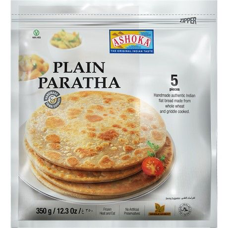 Ashoka Frozen Plain Paratha 350 gm