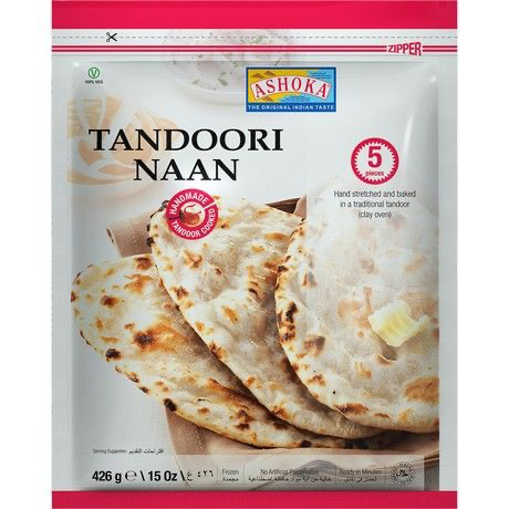 Ashoka Frozen Tandoori Naan 426 gm