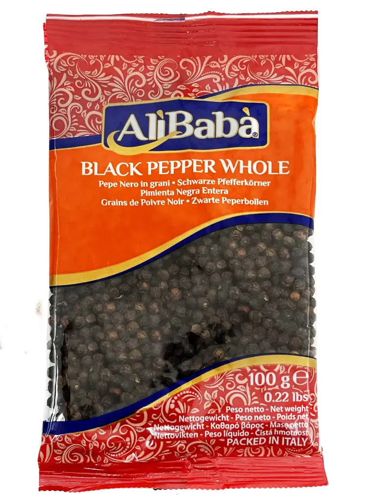 AB Black Pepper Whole 100 gm