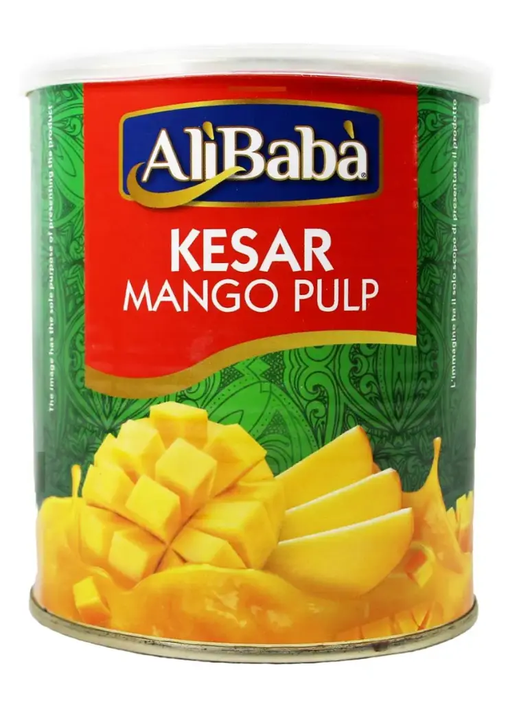 [AB Kesar Mango Pulp 850 gm] AB Kesar Mango Pulp 850 gm