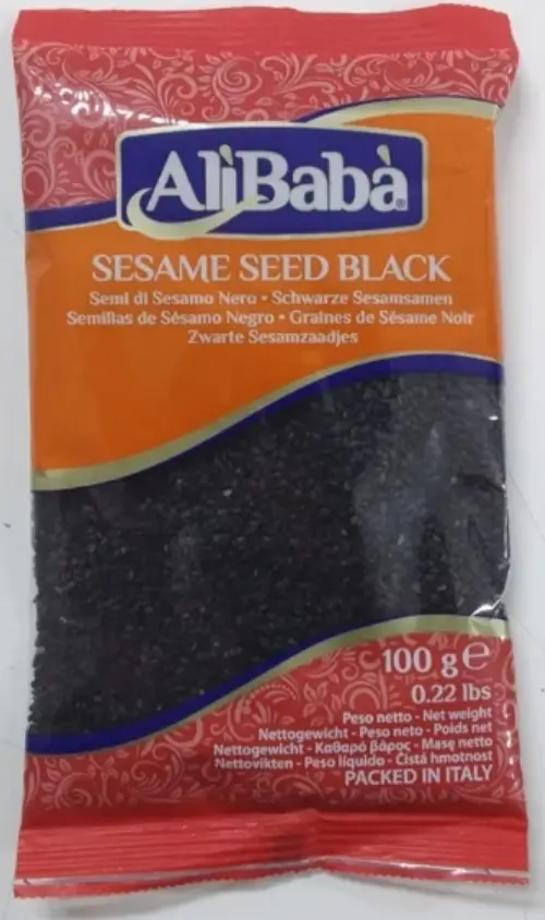 [AB Sesame Seeds Black 100 gm] AB Sesame Seeds Black 100 gm
