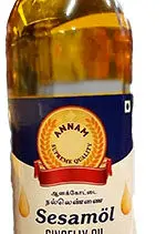Annam Gingely Oil Sesam Oil (Plastic Bottle) 1 Liter