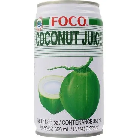 [FOCO Coconut Juice Drink 350 ml] FOCO Coconut Juice Drink 350 ml