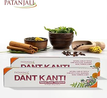 PATANJALI Tooth Paste Dant Kanti Cream 100 gm