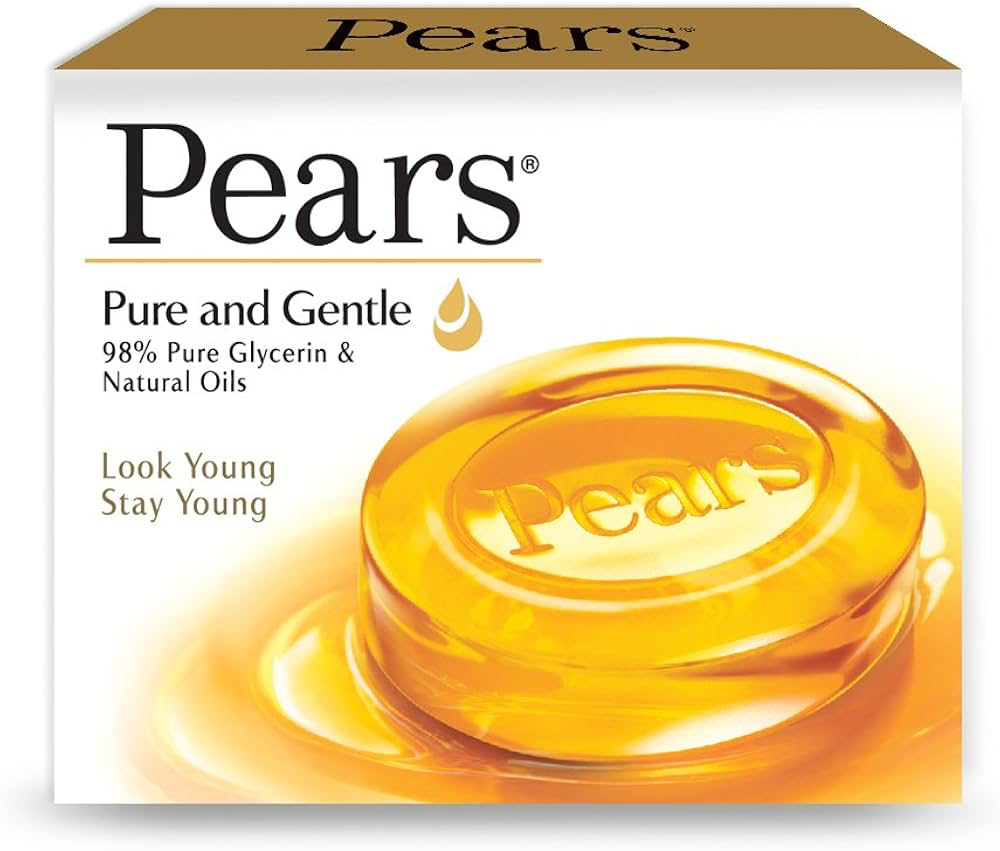 PEARS Soap Pure & Gentle Yellow Golden 125x03 gm