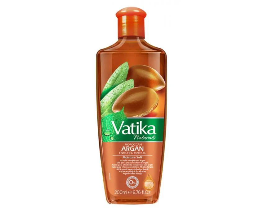 VATIKA Natural Argan Enriched Hair Oil 200 ML