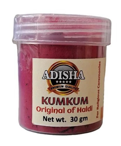 [ADISHA Kumkum (For pooja) 30 gm] ADISHA Kumkum (For pooja) 30 gm