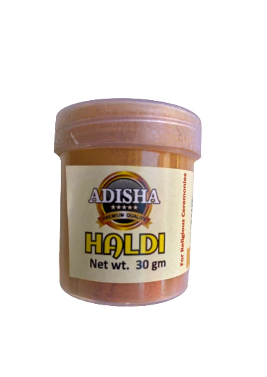 [ADISHA Haldi (For pooja) 30 gm] ADISHA Haldi (For pooja) 30 gm