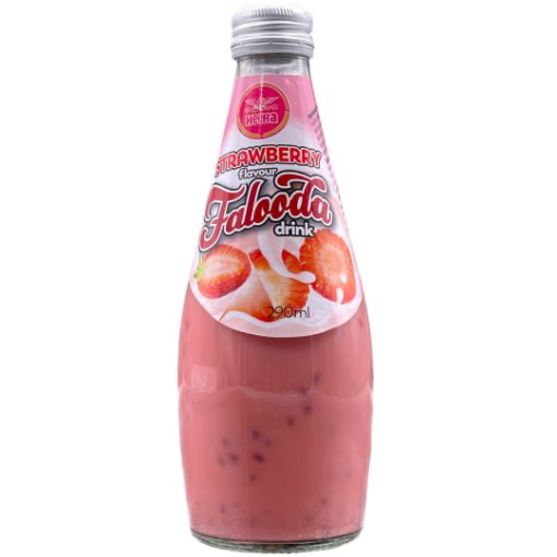 [HEERA Strawberry Falooda Drink 290 ml] HEERA Strawberry Falooda Drink 290 ml