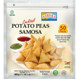 ASHOKA Frozen Potato Peas Cocktail Samosa 400 gm