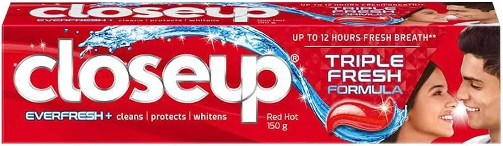 [CLOSEUP Red Hot Toothpaste 150 gm] CLOSEUP Red Hot Toothpaste 150 gm