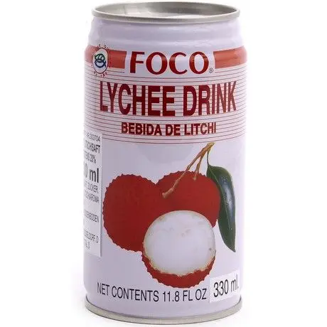 [FOCO Lychee Juice Drink 350 ml] FOCO Lychee Juice Drink 350 ml