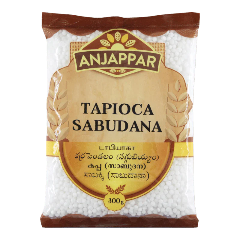 [ANJAPPAR Sago (Tapioca Large) 300 gm] ANJAPPAR Sago (Tapioca Large) 300 gm
