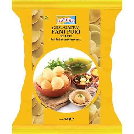[ASHOKA Panipuri Pellets 200 gm] ASHOKA Panipuri Pellets 200 gm