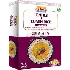 ASHOKA Instant Lentils & Cumin Rice 250 gm