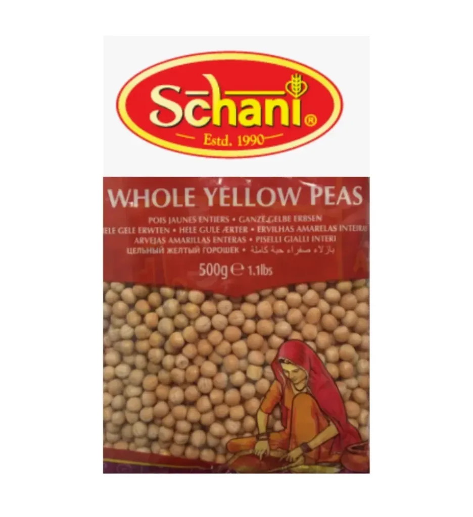 SCHANI Yellow Pease Whole 500 gm