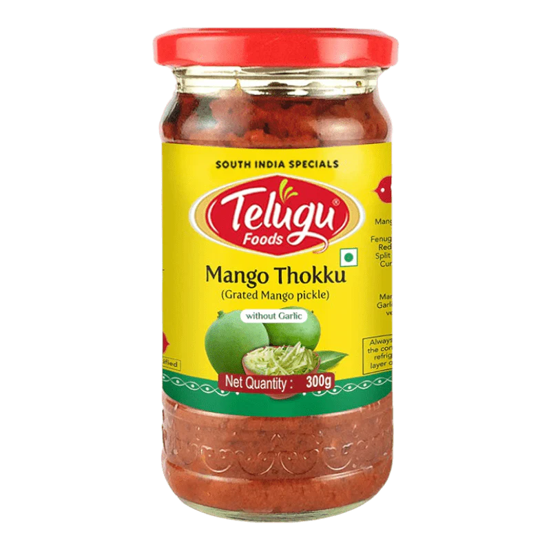 TELUGU Mango Thokku W/O Pickle 300 gm