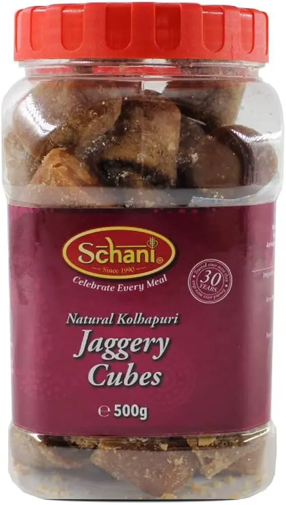 SCHANI Jaggery Jar Pesi Gur 500 gm