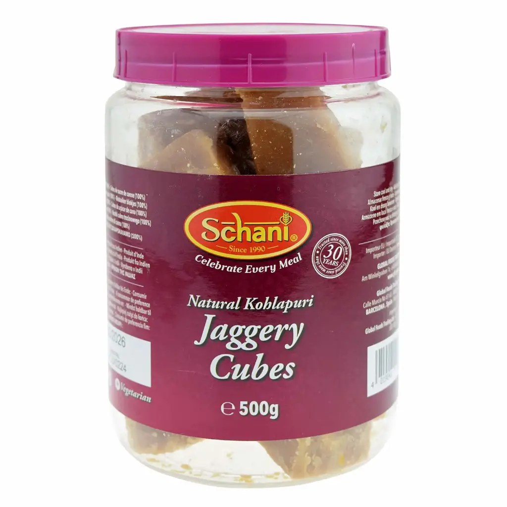 SCHANI Jaggery Cubes Natural Kolhapuri 500 gm 