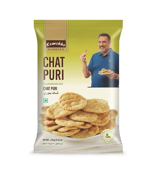 [KEMCHHO Namkeen Chat Puri 270 gm] KEMCHHO Namkeen Chat Puri 270 gm