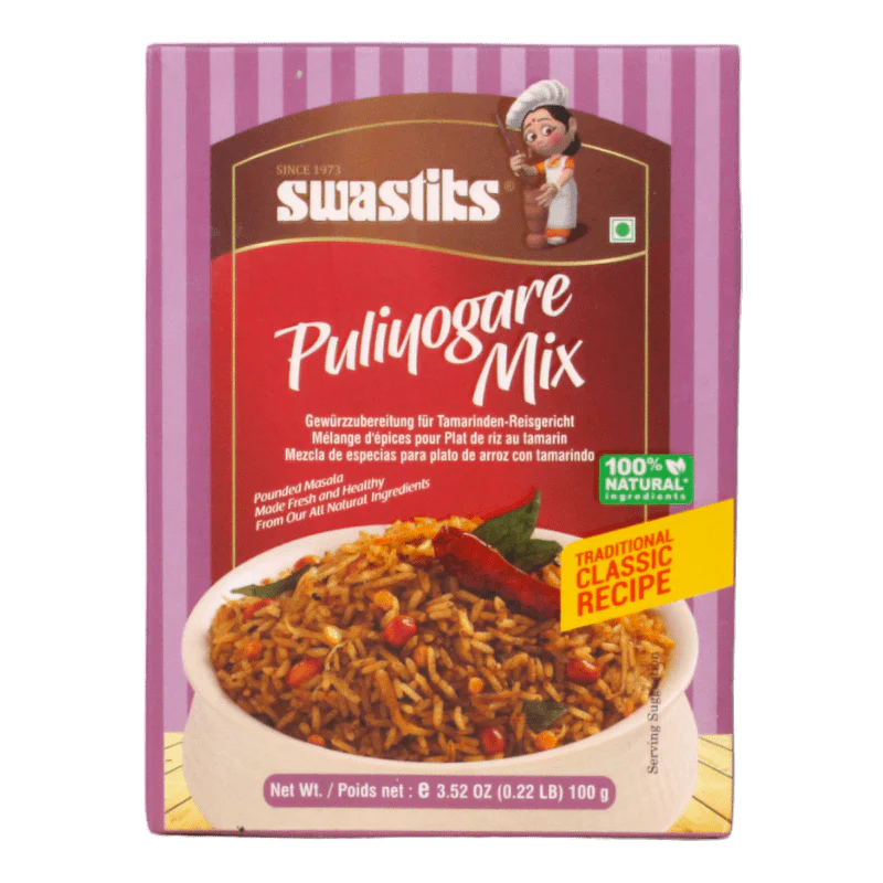 [SWASTIK Puliyogara Mix Masala 100 gm] SWASTIK Puliyogara Mix Masala 100 gm