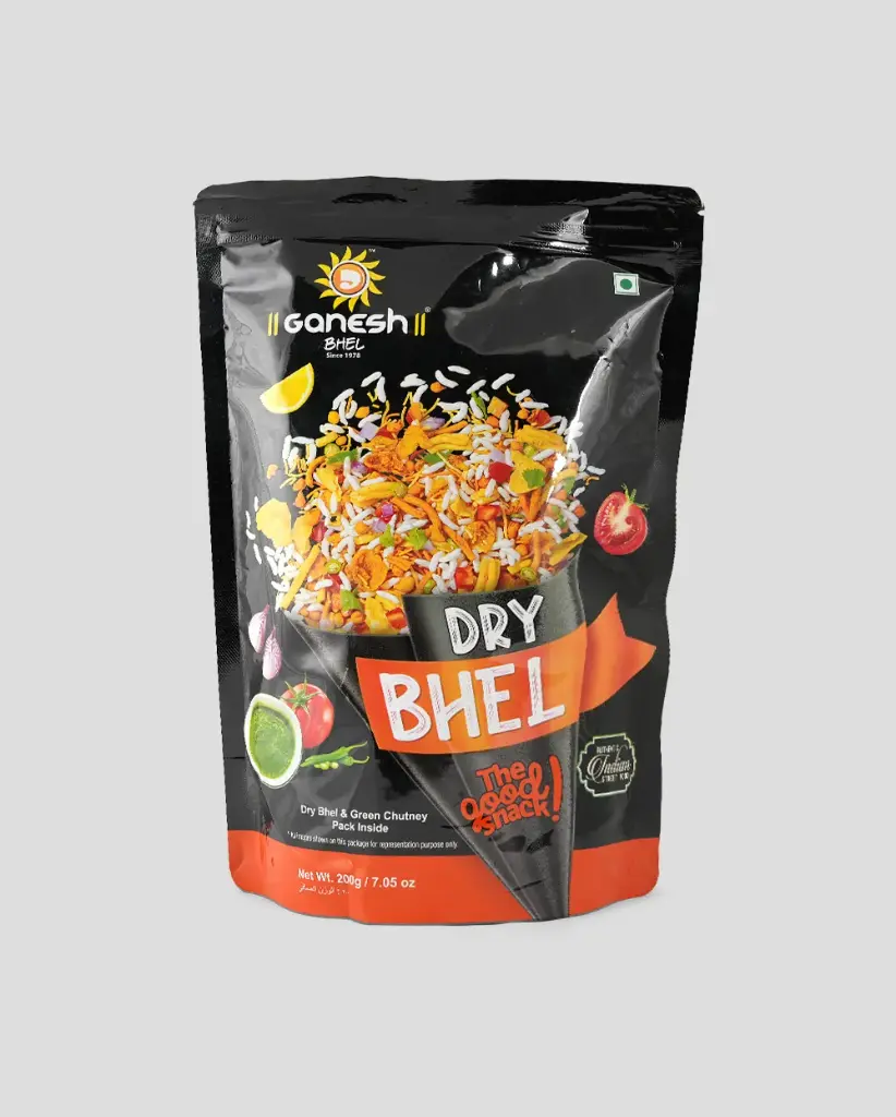 Ganesh Bhel Dry Bhel with Chutney 500 gm 