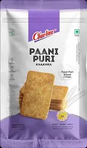 [CHARLIEE Pani Puri Khakhra 150 gm] CHARLIEE Pani Puri Khakhra 150 gm