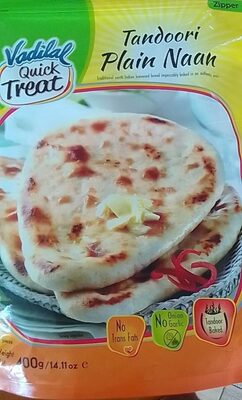 Vadilal Tandoori Naan 400 gm 