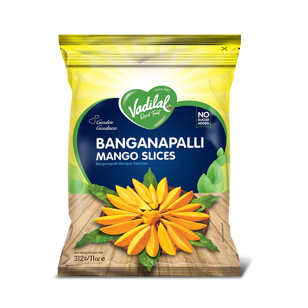 Vadilal Banganapali Mango Slices 312 gm  