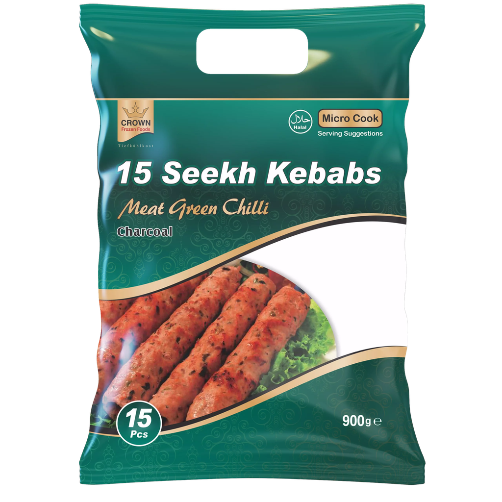 CROWN Lamb Seekh Kebab 900 gm