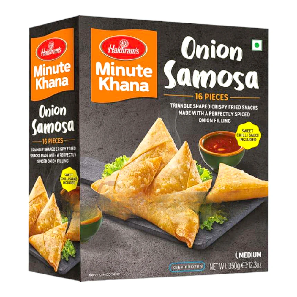 Haldiram Frozen Onion Samosa 350 gm