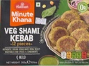 Haldiram Frozen Veg Shami Kebab 300 gm