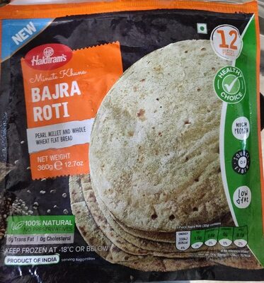HALDIRAM Frozen Bajra Roti 360 gm