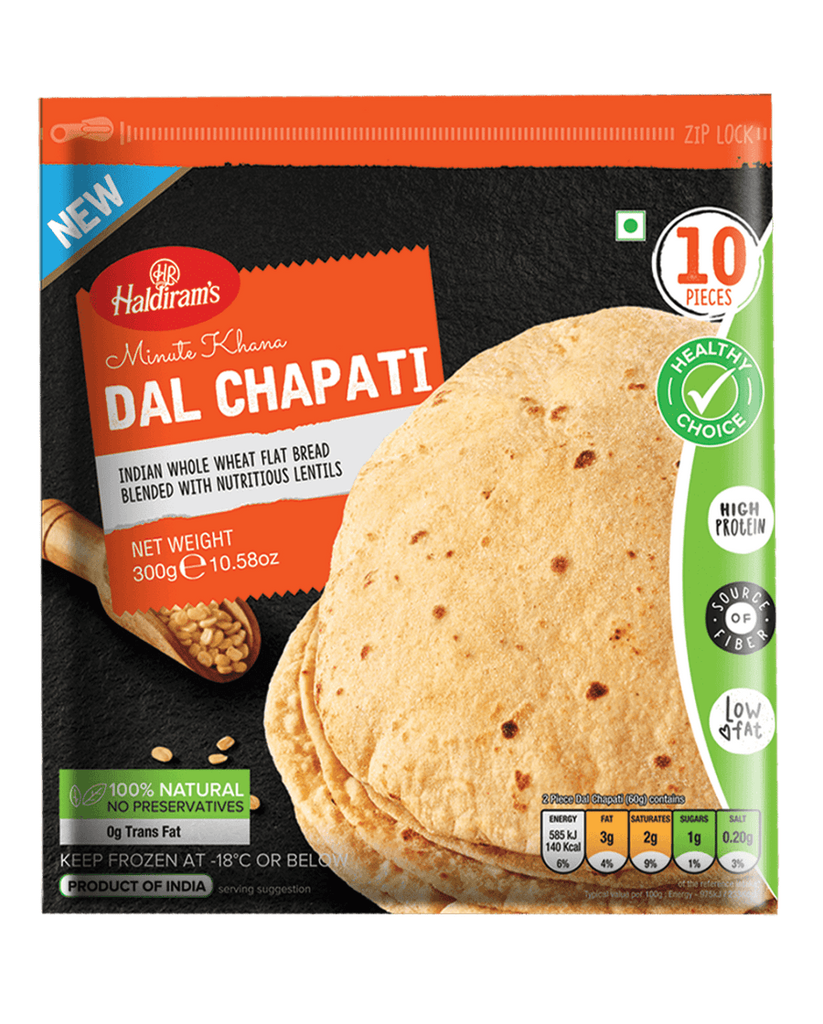 HALDIRAM Frozen Dal Chapati 300 gm