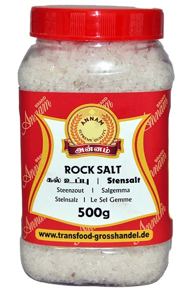 Annam Rock Salt Bottle 500 gm  