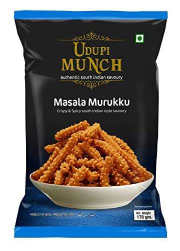 [CHHEDAS Udipi Munch Salted Murukku 170 gm] CHHEDAS Udipi Munch Salted Murukku 170 gm