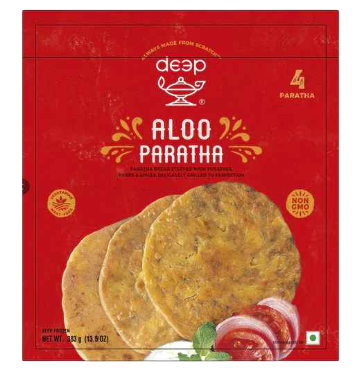 DEEP Frozen Aloo Paratha 383 gm 