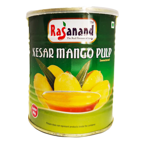 Rasanand Kesar Mango Pulp 850 gm 