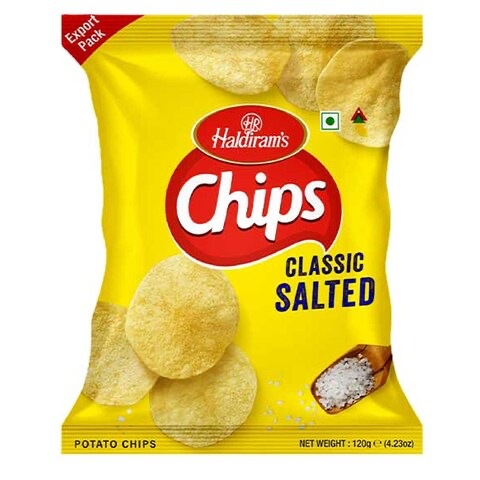 [HALDIRAM Chips Classic Salted 120 gm] HALDIRAM Chips Classic Salted 120 gm