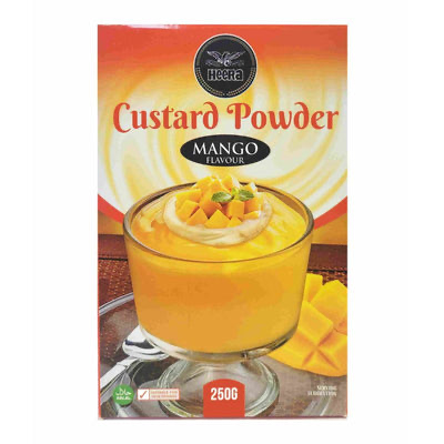 [HEERA Custard Powder Mango 250 gm] HEERA Custard Powder Mango 250 gm